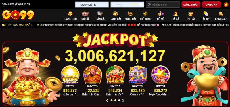 Cách thức nhận Siêu thưởng trăm tỷ GO99 nhanh chóng